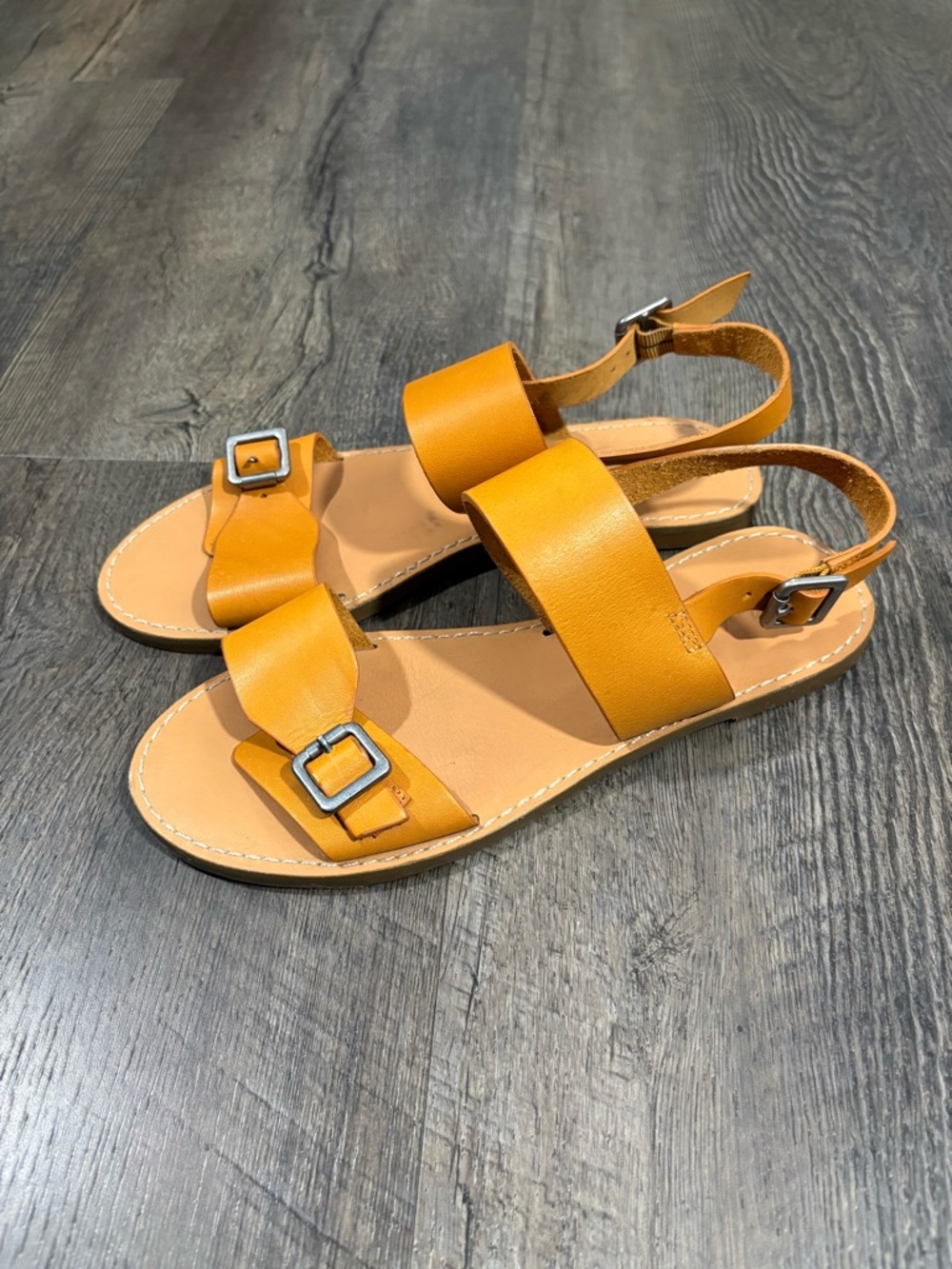 Madewell The Boardwalk Buckle Sandal